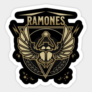 vintage wing play ramones Sticker